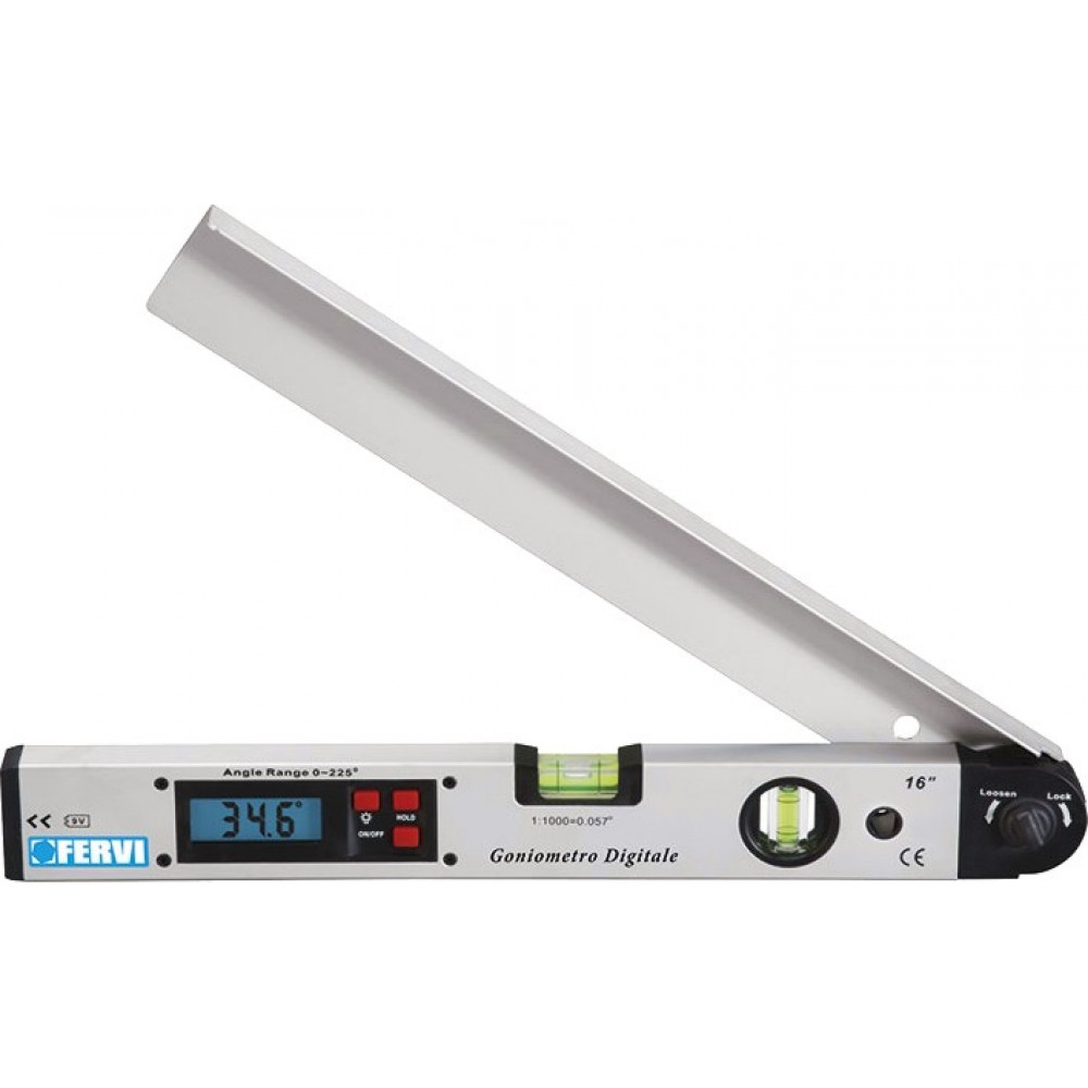 Дигитален ъгломер Fervi G008, 400 мм