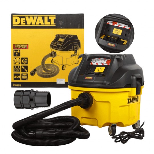 Прахосмукачка DЕWALT DWV901L, 30 л, 1400W