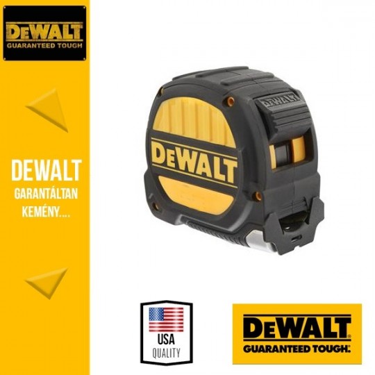 Ролетка 10 м/32, противоударна, магнит, DEWALT DWHT36932-0