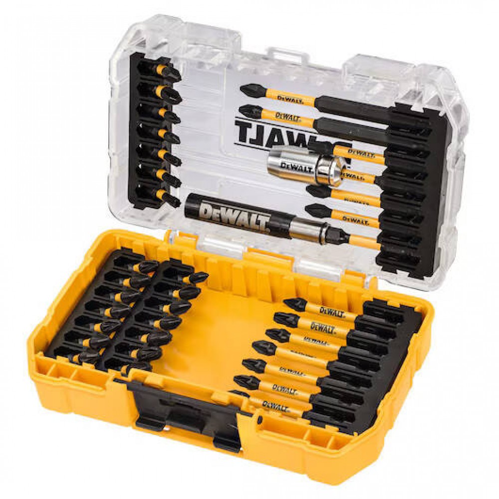 Комплект наkрайници ударни и държач 37 ч. DEWALT DT70731T