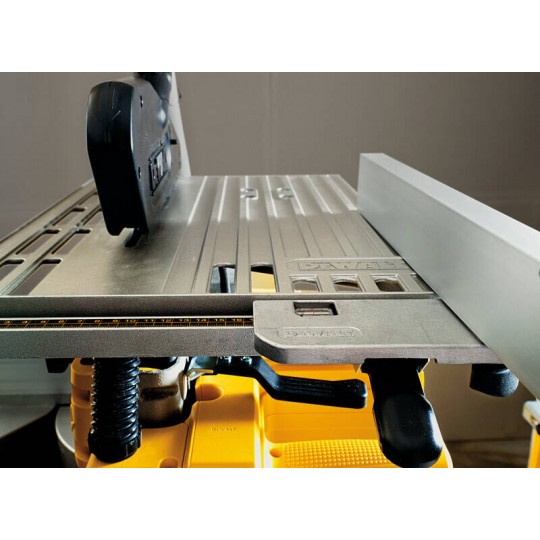 Настолна отрезна машина с горен  плот и изтегляне D27113, DEWALT, 305мм диск, 1600W