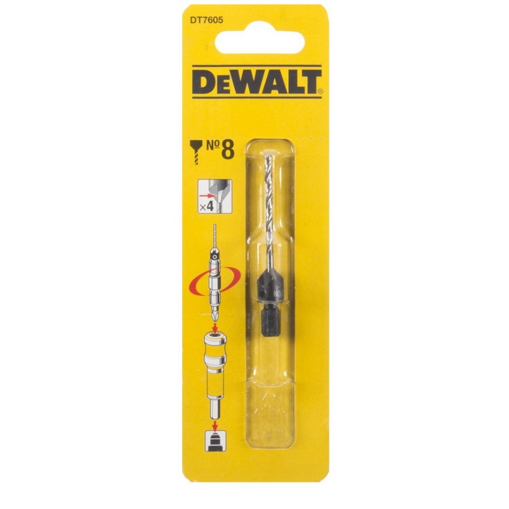 Свредло за дърво с фрезенк DEWALT DT7605, 4,00 мм
