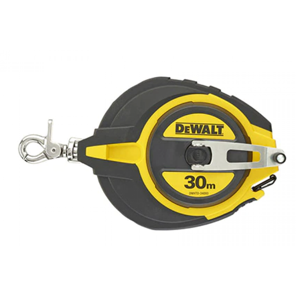 Ролетка геодезична DEWALT DWHT0-34093, 30 м/13 мм, метална лента