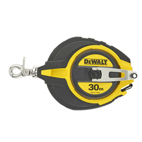 Ролетка геодезична DEWALT DWHT0-34093, 30 м/13 мм, метална лента