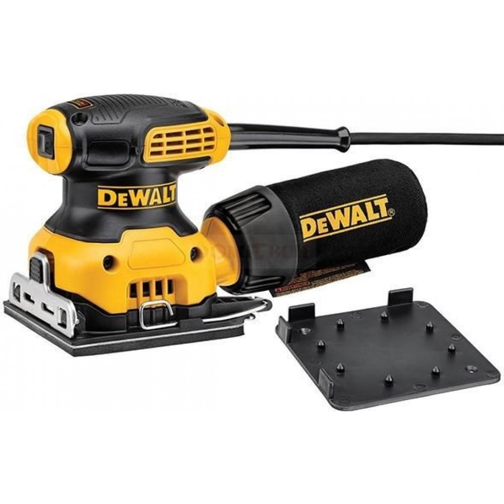 Виброшлайф DЕWALT DWE6411 с правоъгълна плоча, 230 W, 28 000 вибр./мин, 140х115