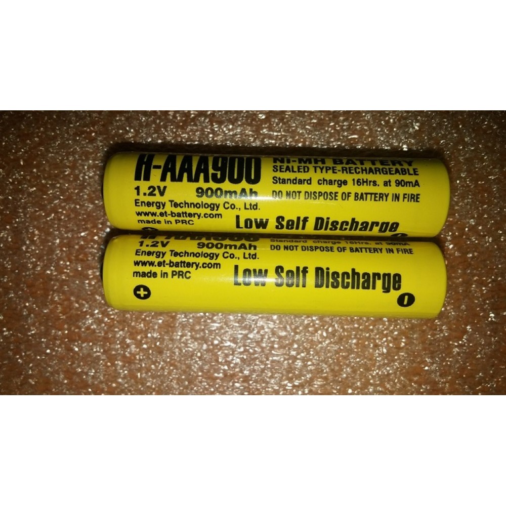 Батерия ААА 900 mAh, 1.2 V, Ni-MH