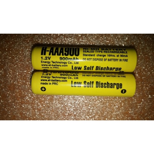 Батерия ААА 900 mAh, 1.2 V, Ni-MH Батерия ААА 900 mAh, 1.2 V, Ni-MH