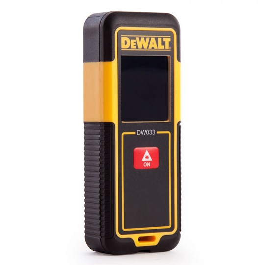 Ролетка лазерна, 0.15 - 30 м, т.3.0 мм/1 м, противоударна, DEWALT DW033