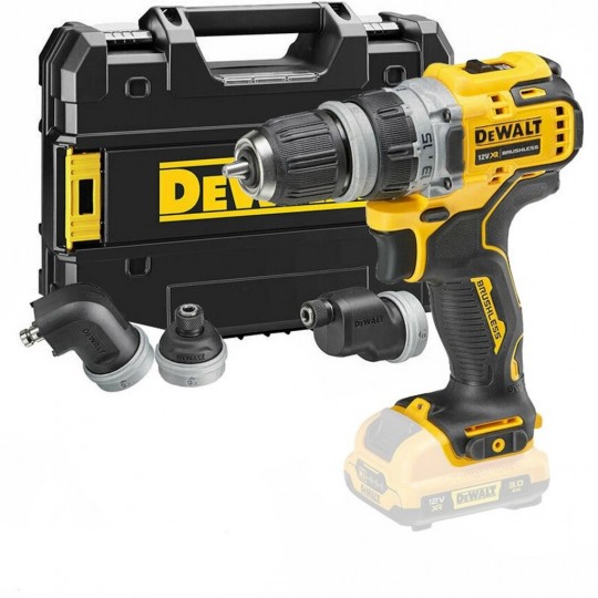 Акумулаторен винтоверт със сменяеми глави, DEWALT DCD703NТ,12V, 57Nm, solo Акумулаторен винтоверт със сменяеми глави, DEWALT DCD703NТ,12V, 57Nm, solo