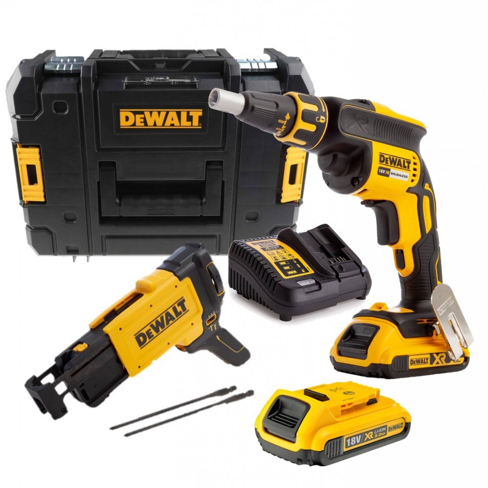 Акумулаторен винтоверт DEWALT DCF620D2K,18V, 2,0Ah