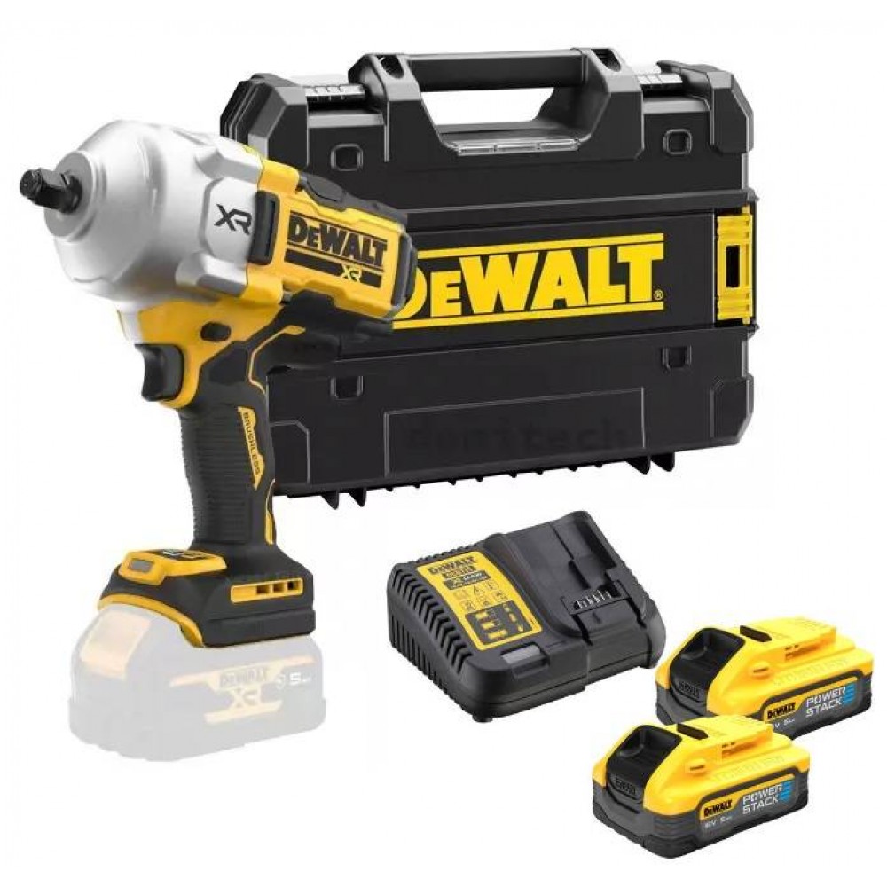 Акумулаторен гайковерт DEWALT DCF961H2T, 1632/2373 Nm, 1/2