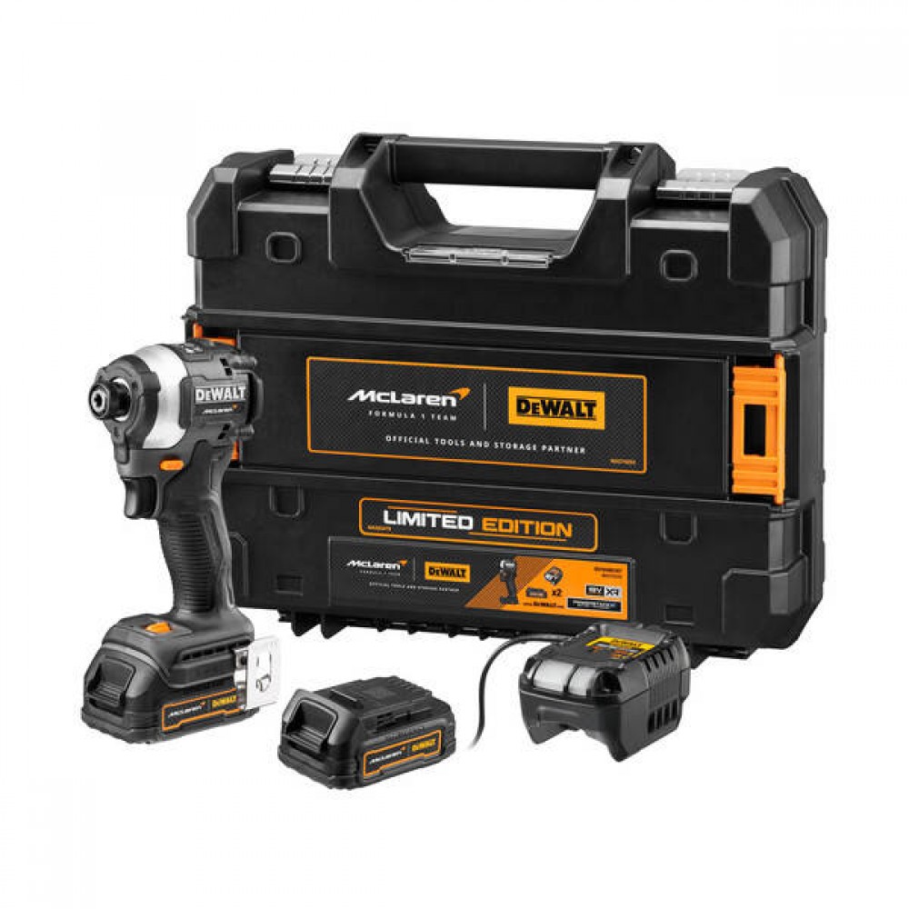 Акумулаторен винтоверт ударен DEWALT DCF85ME2GT MCLAREN ATOMIC