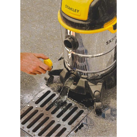 Прахосмукачка STANLEY SXVC30XTDE, 1600W, 30 л., 9,7 кг.