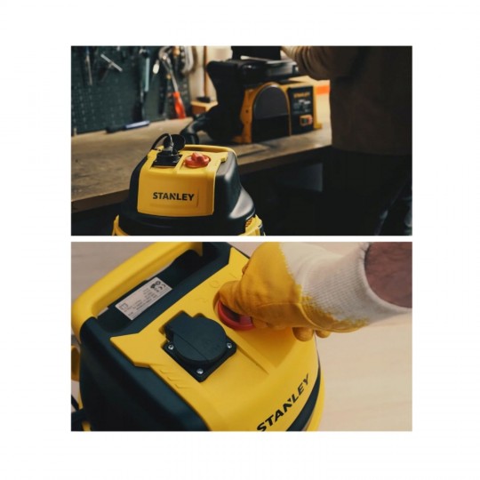 Прахосмукачка STANLEY SXVC30XTDE, 1600W, 30 л., 9,7 кг.