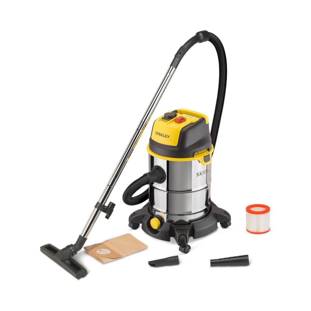 Прахосмукачка STANLEY SXVC30XTDE, 1600W, 30 л., 9,7 кг.