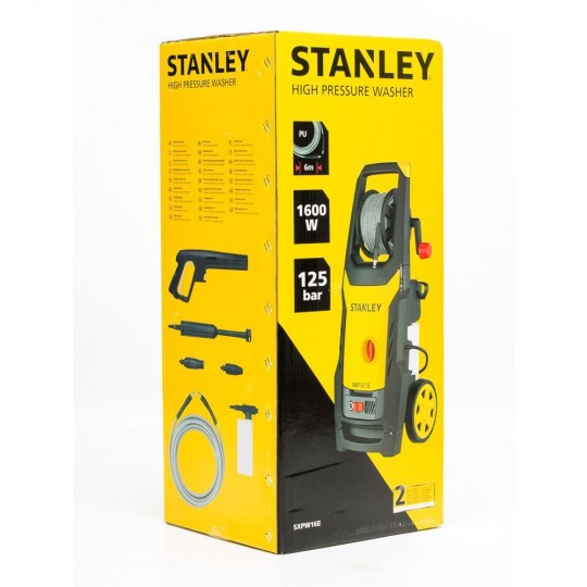 Водоструйка STANLEY SXPW16E, 125 bar, 1600W,420 l/h