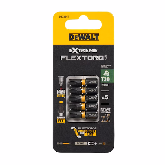 Накрайник TX30 х 25 IR TORSION DEWALT DT7384T Накрайник TX30 х 25 IR TORSION DEWALT DT7384T